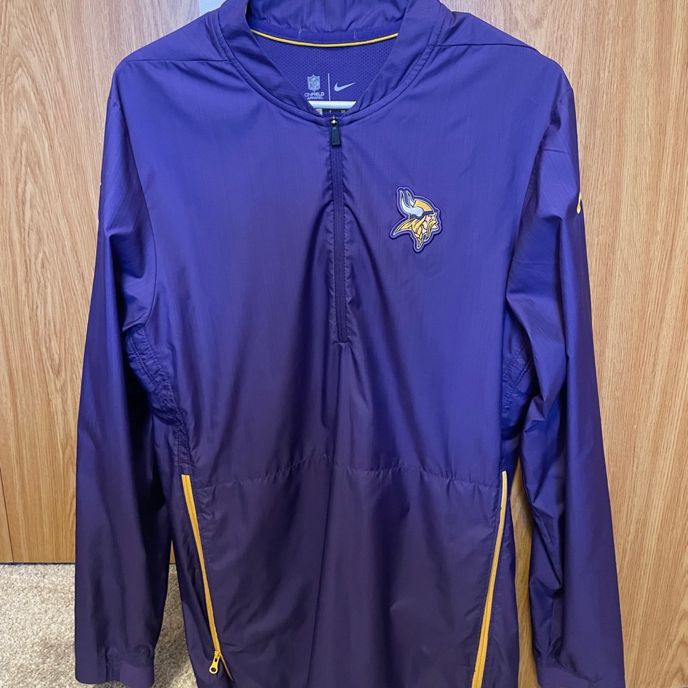 Nike Purple Vikings Pullover Jacket
